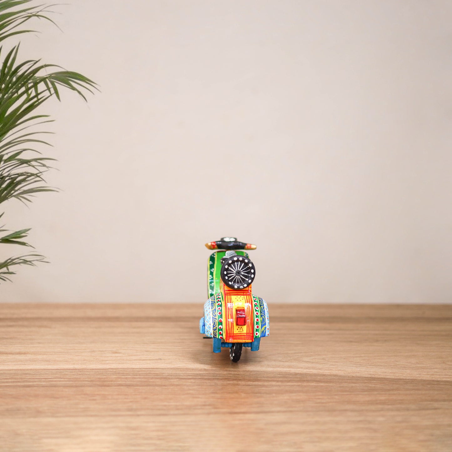 Scooter - Banaras Handpainted Wooden Toy for Kids & Home Decor 28