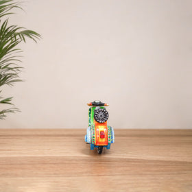 Scooter - Banaras Handpainted Wooden Toy for Kids & Home Decor 28