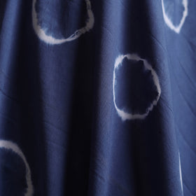 Blue - Shibori Tie-Dye Pure Mul Cotton Fabric 11