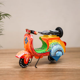 Scooter - Banaras Handpainted Wooden Toy for Kids & Home Decor 28