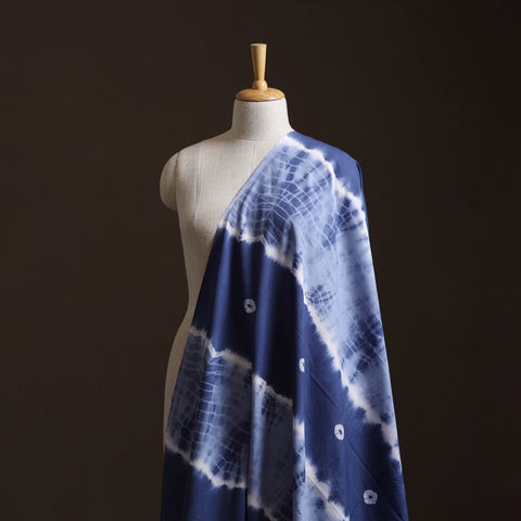 Shibori Tie-Dye Pure Mul Cotton Fabric 13