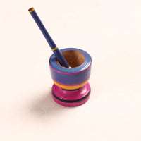  Wooden Mortar And Pestle
