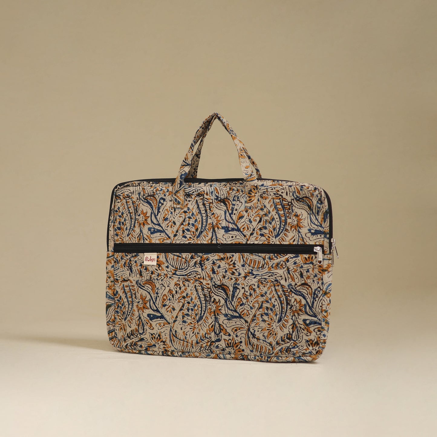 Handcrafted Quilted Laptop Bag 06
