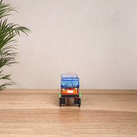 Auto Rickshaw - Banaras Handpainted Wooden Toy for Kids & Home Decor 37