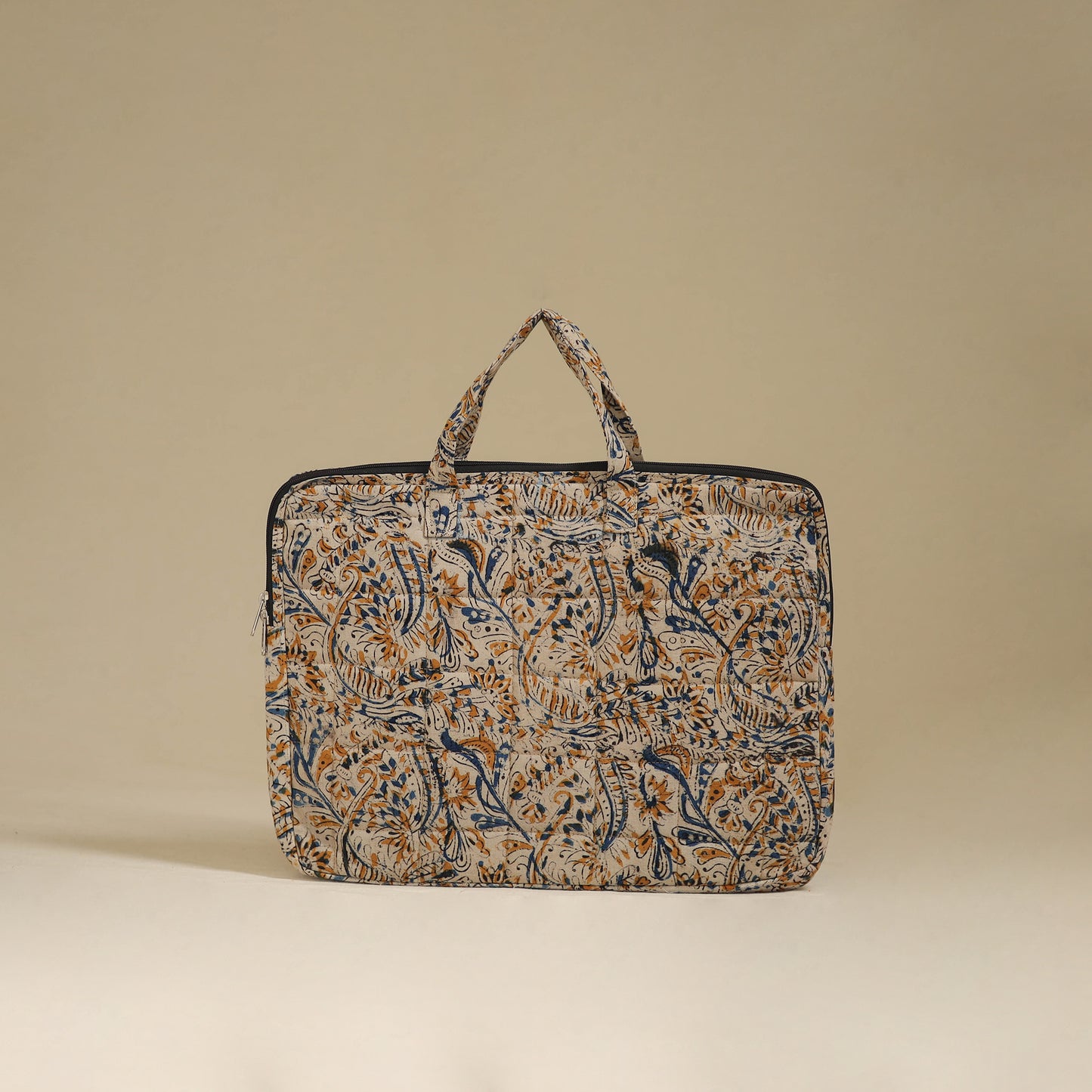 Handcrafted Quilted Laptop Bag 06