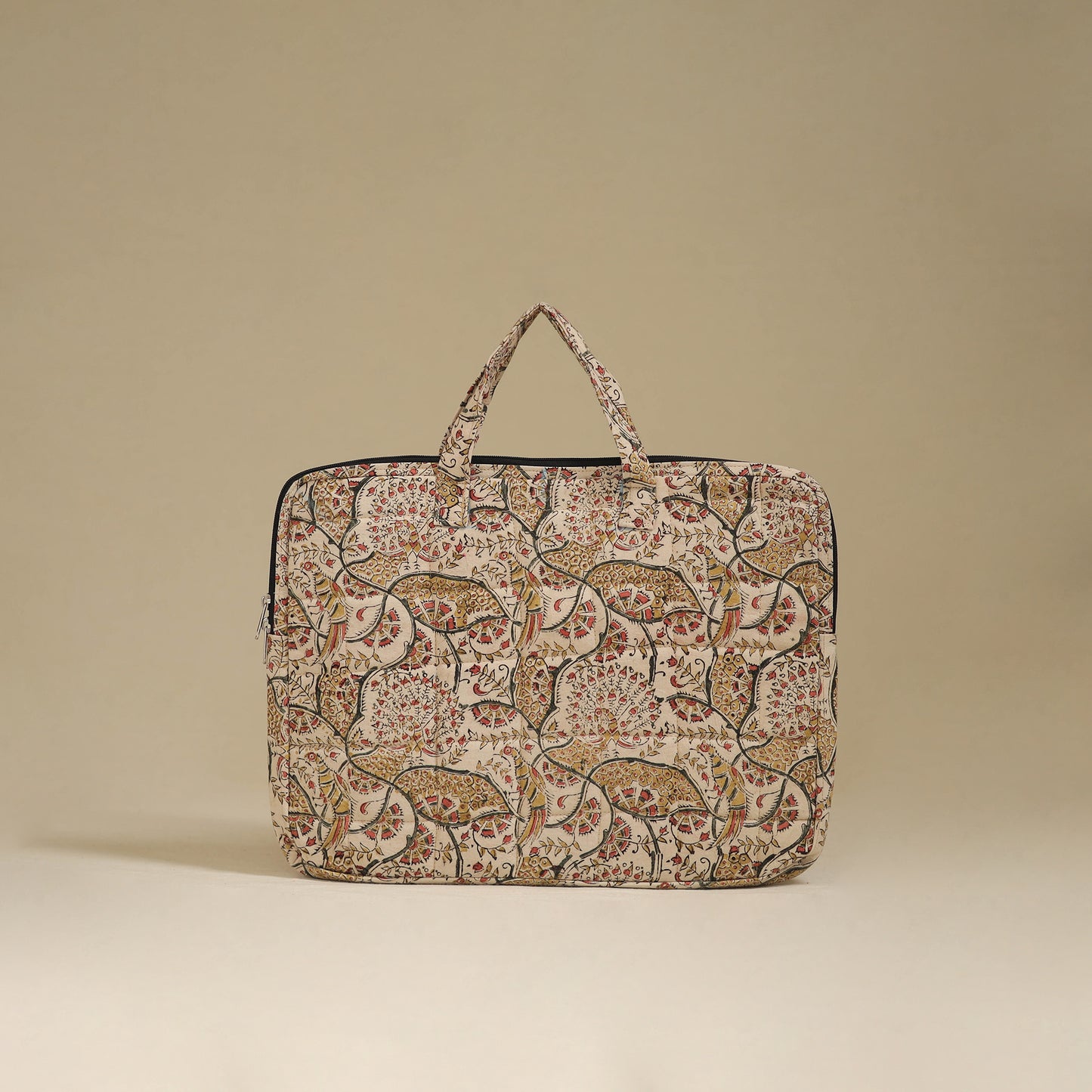 Handcrafted Quilted Laptop Bag 07
