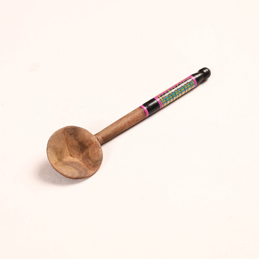 lacquered wooden spoon 