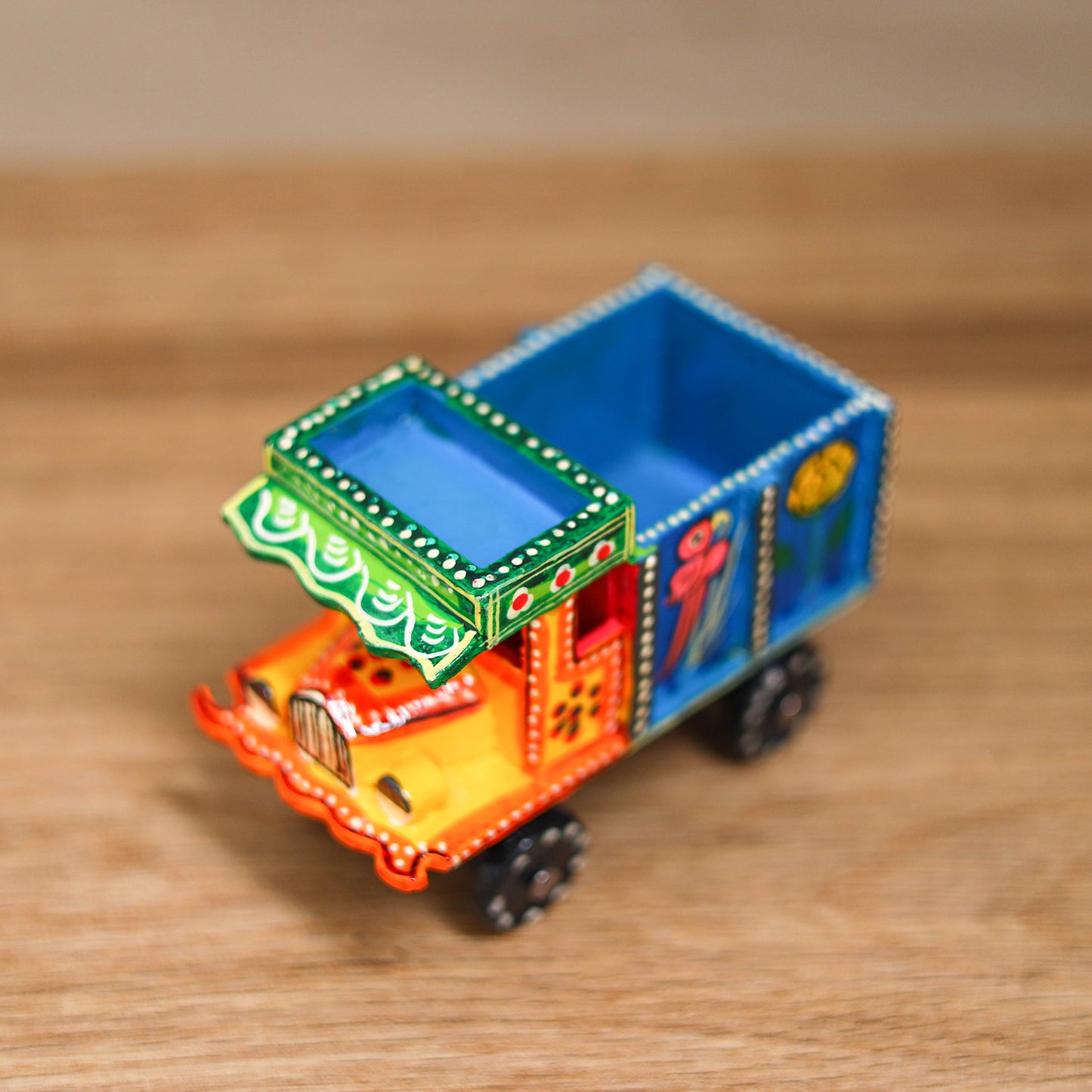 Truck - Banaras Handpainted Wooden Toy for Kids & Home Decor 29