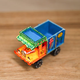 Truck - Banaras Handpainted Wooden Toy for Kids & Home Decor 29