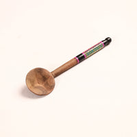 lacquered wooden spoon 