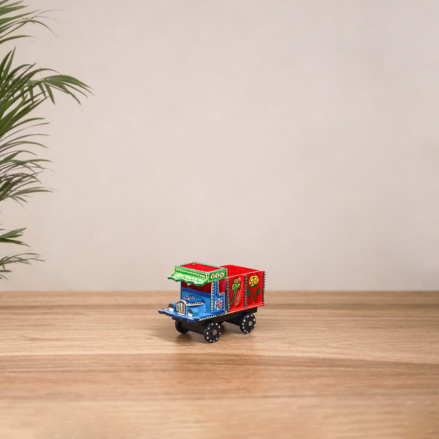 Truck - Banaras Handpainted Wooden Toy for Kids & Home Decor 30