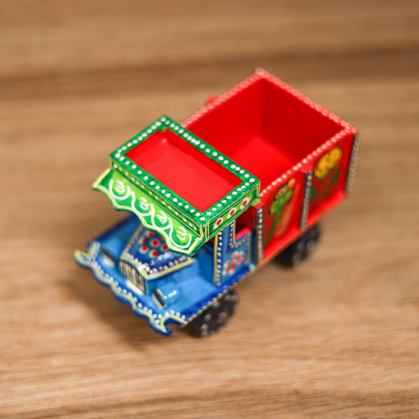 Truck - Banaras Handpainted Wooden Toy for Kids & Home Decor 30