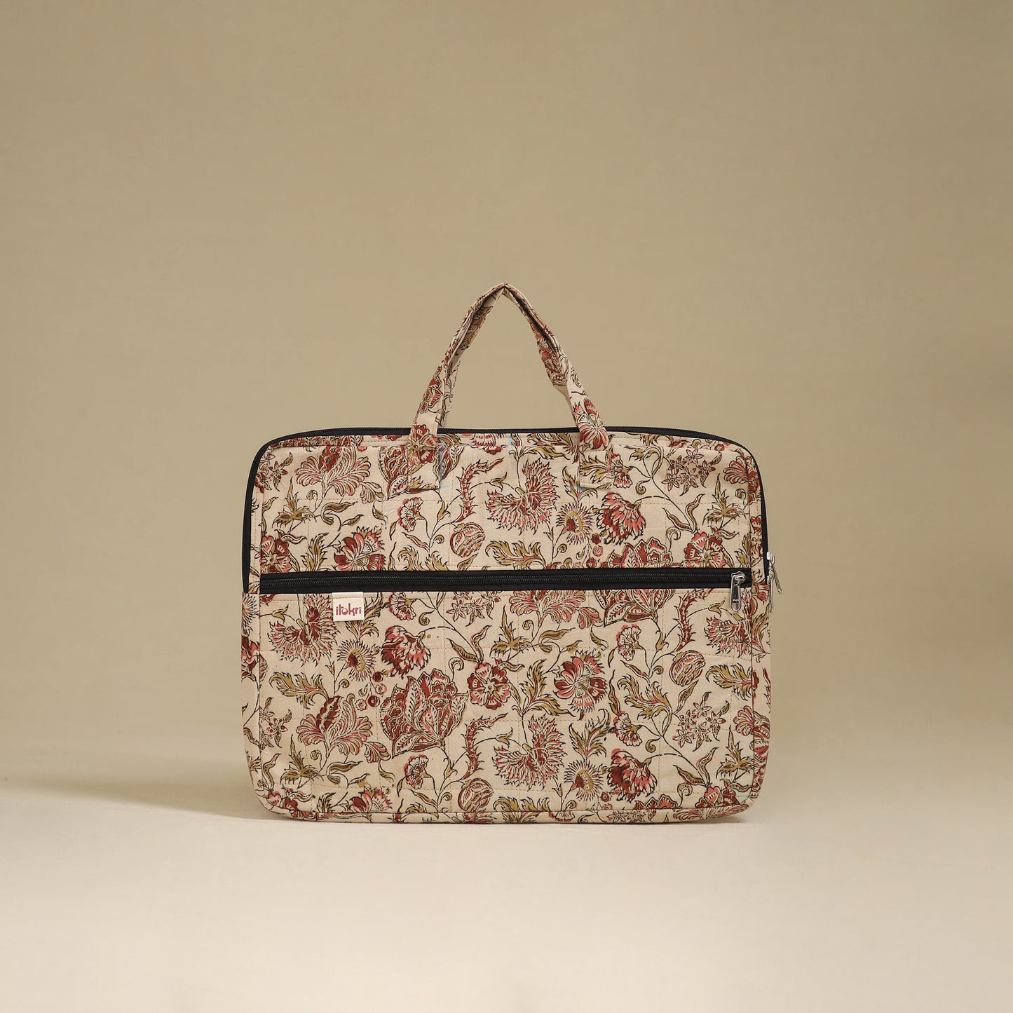 Handcrafted Quilted Laptop Bag 12