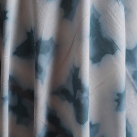 White - Shibori Tie-Dye Pure Mul Cotton Fabric 20