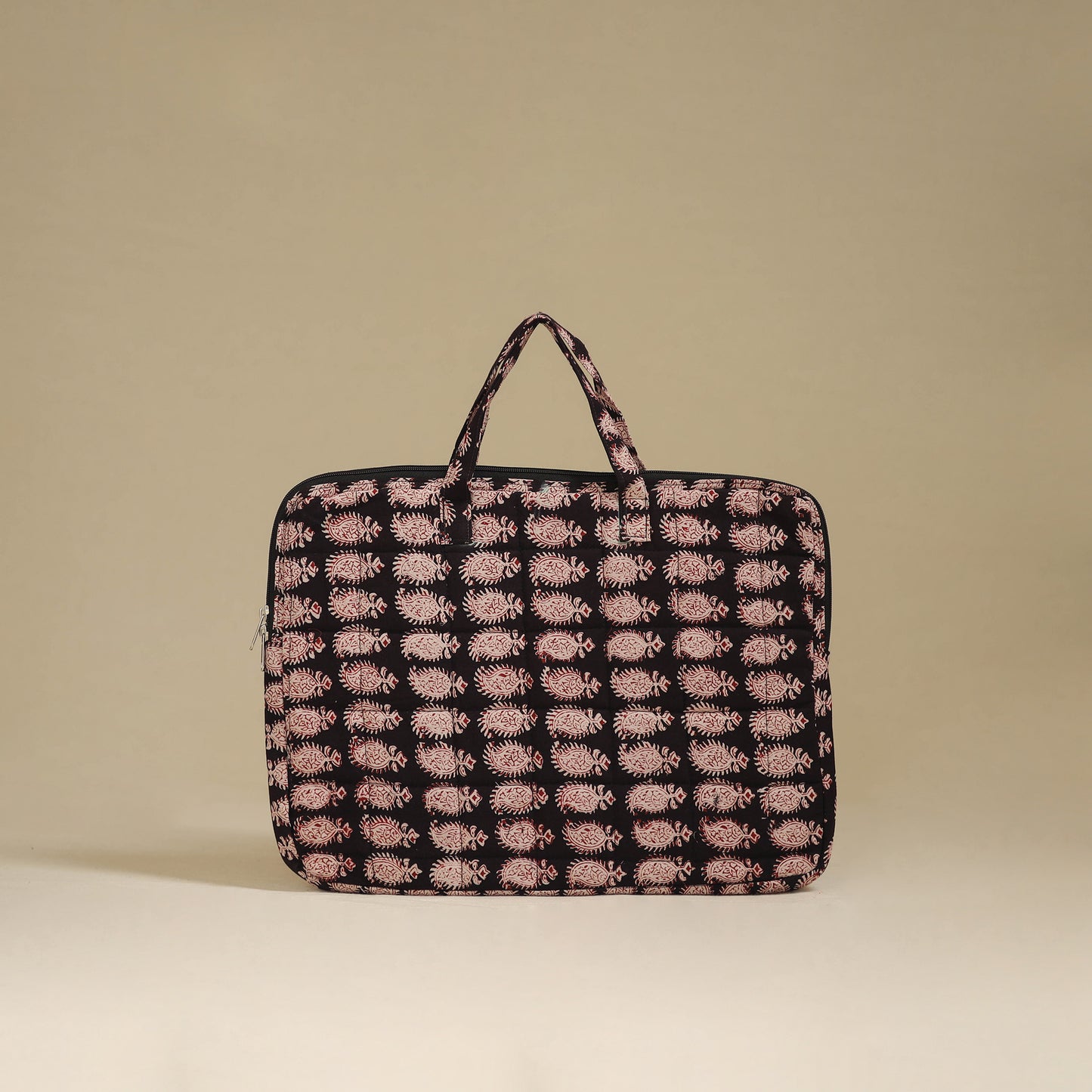 Handcrafted Quilted Laptop Bag 15