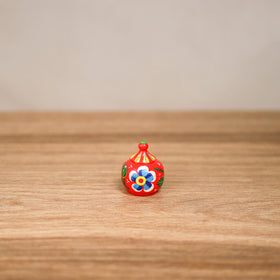 Banaras Handpainted Wooden Kumkum Box 11