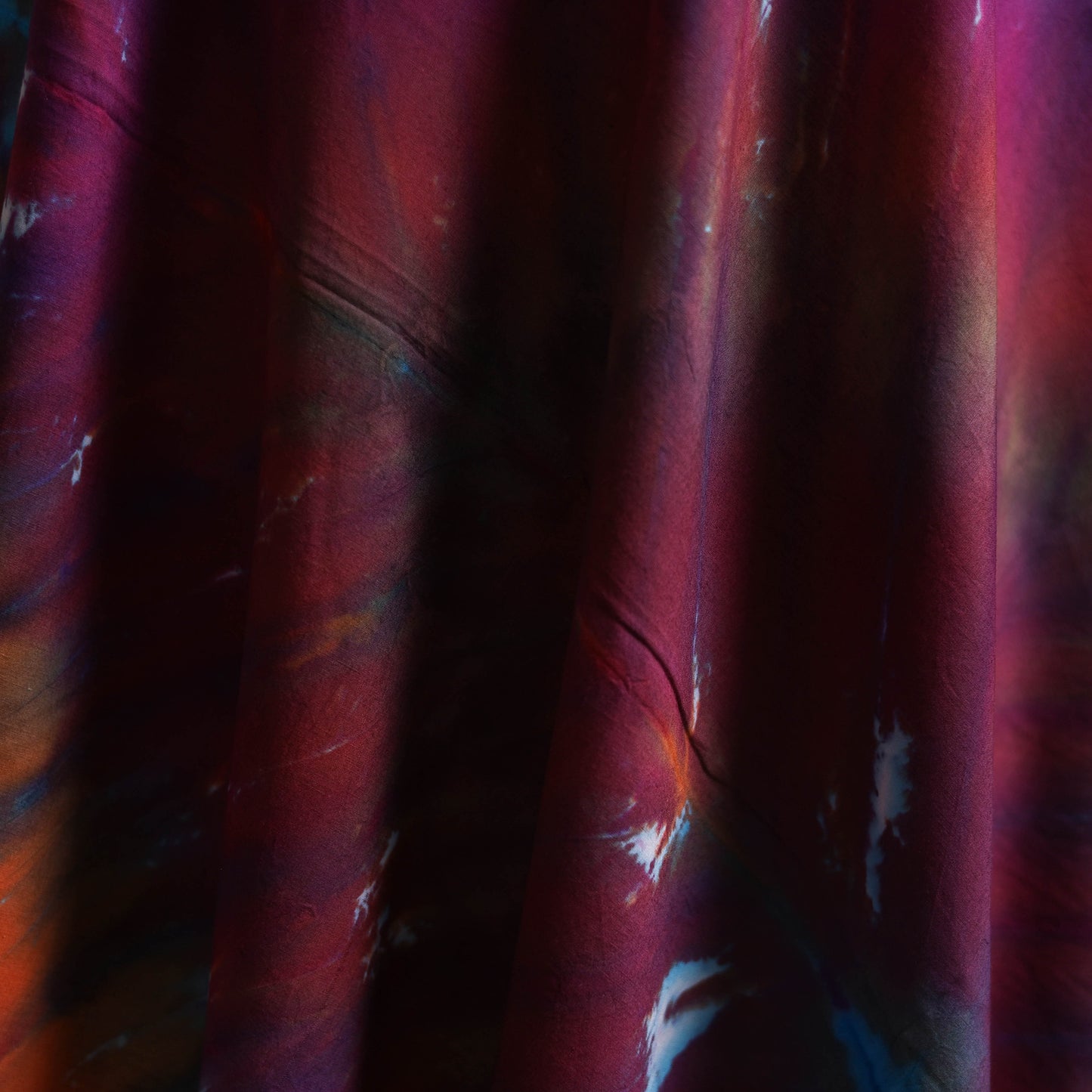 Multicolor - Shibori Tie-Dye Pure Mul Cotton Fabric 25