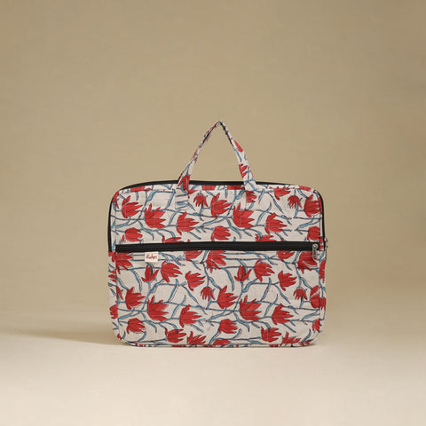 Handcrafted Quilted Laptop Bag 20