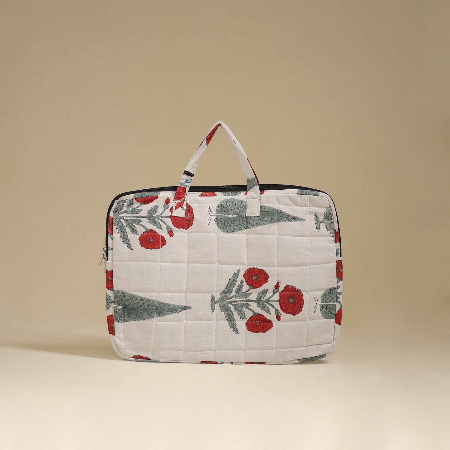 Handcrafted Quilted Laptop Bag 22