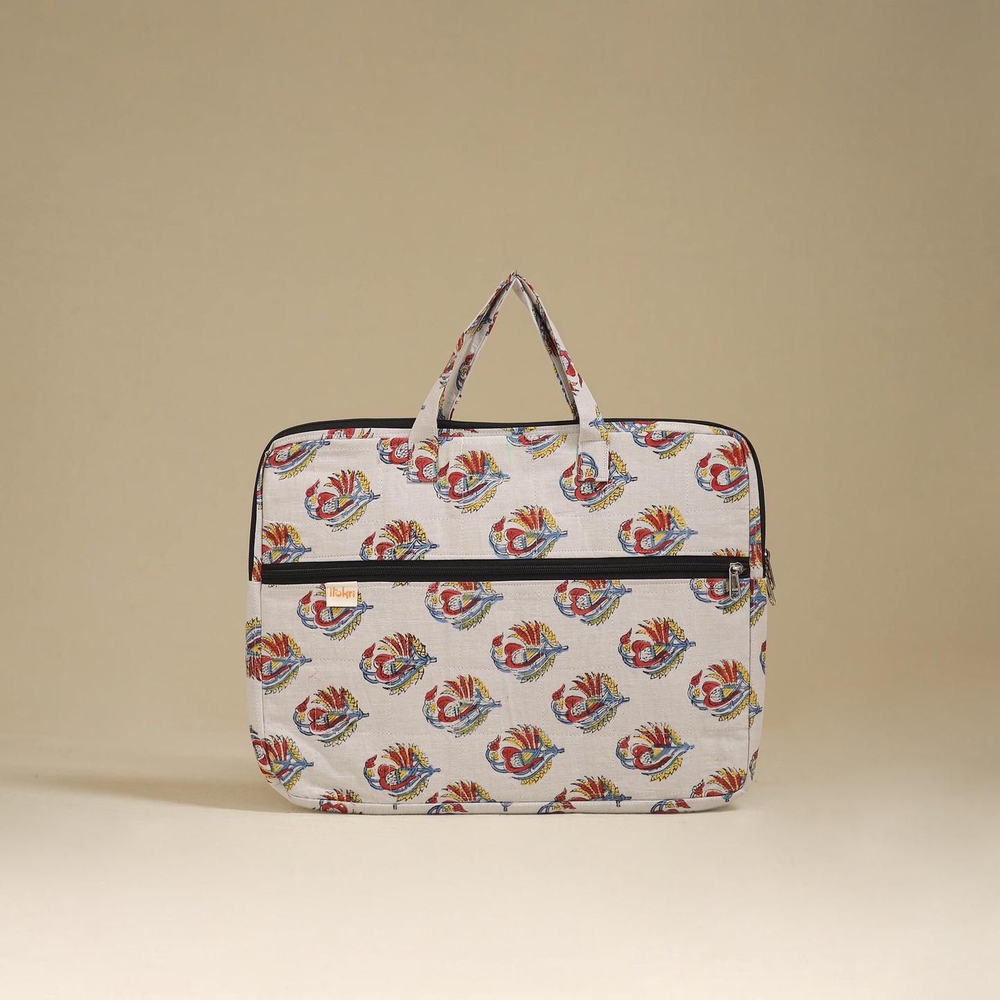 Handcrafted Quilted Laptop Bag 24