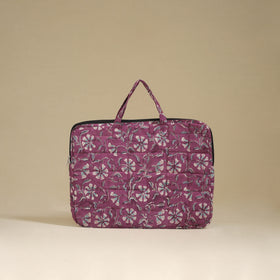 Handcrafted Quilted Laptop Bag 25