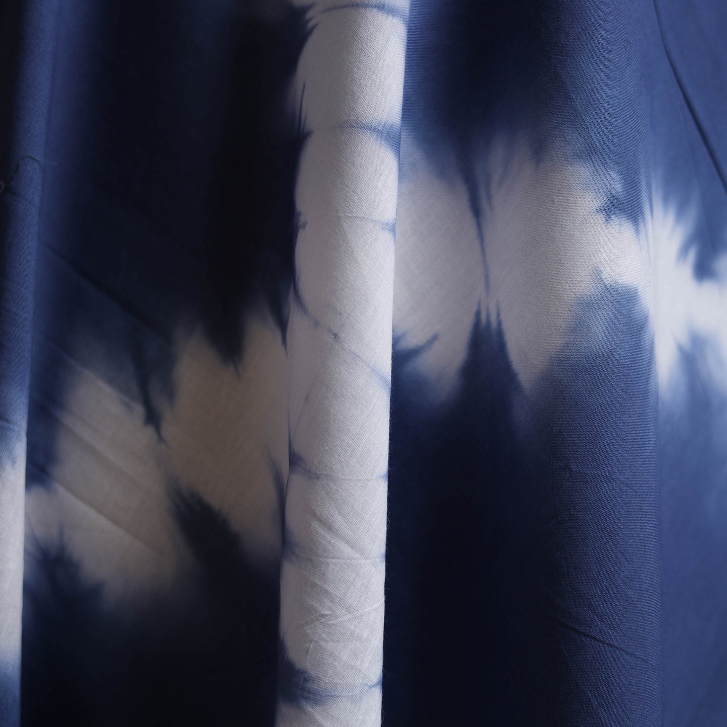 Shibori Tie-Dye Pure Mul Cotton Fabric 31