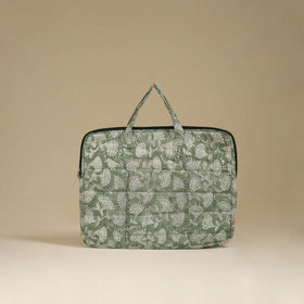 Handcrafted Quilted Laptop Bag 27