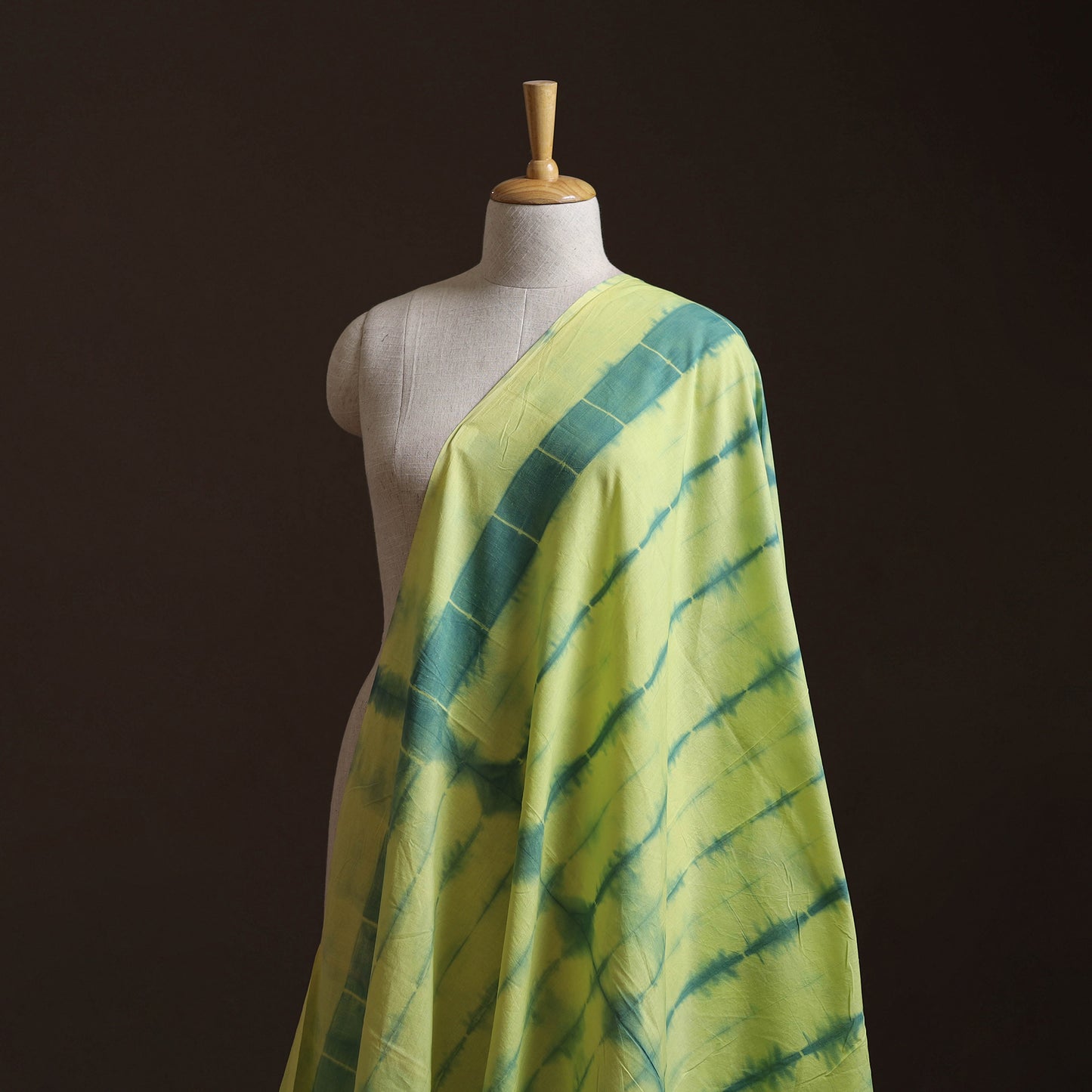 Shibori Tie-Dye Pure Mul Cotton Fabric 33