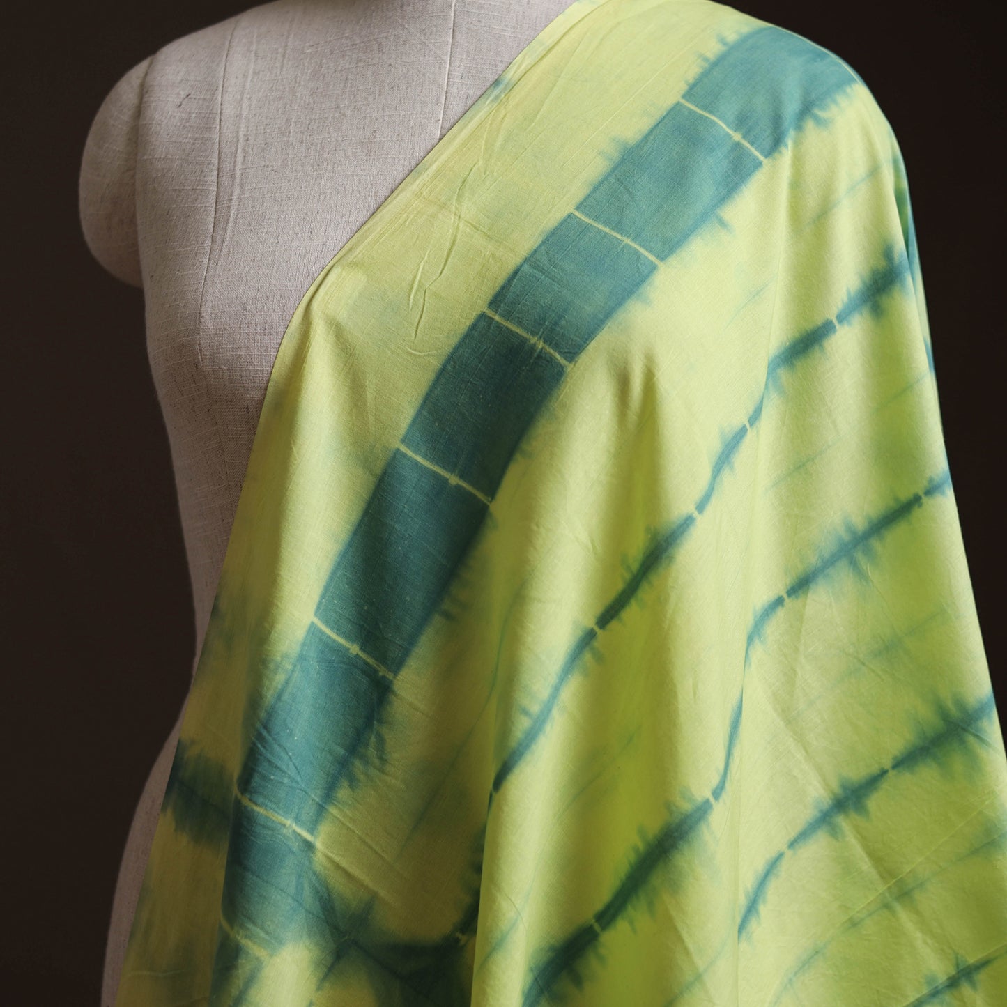 Shibori Tie-Dye Pure Mul Cotton Fabric 33