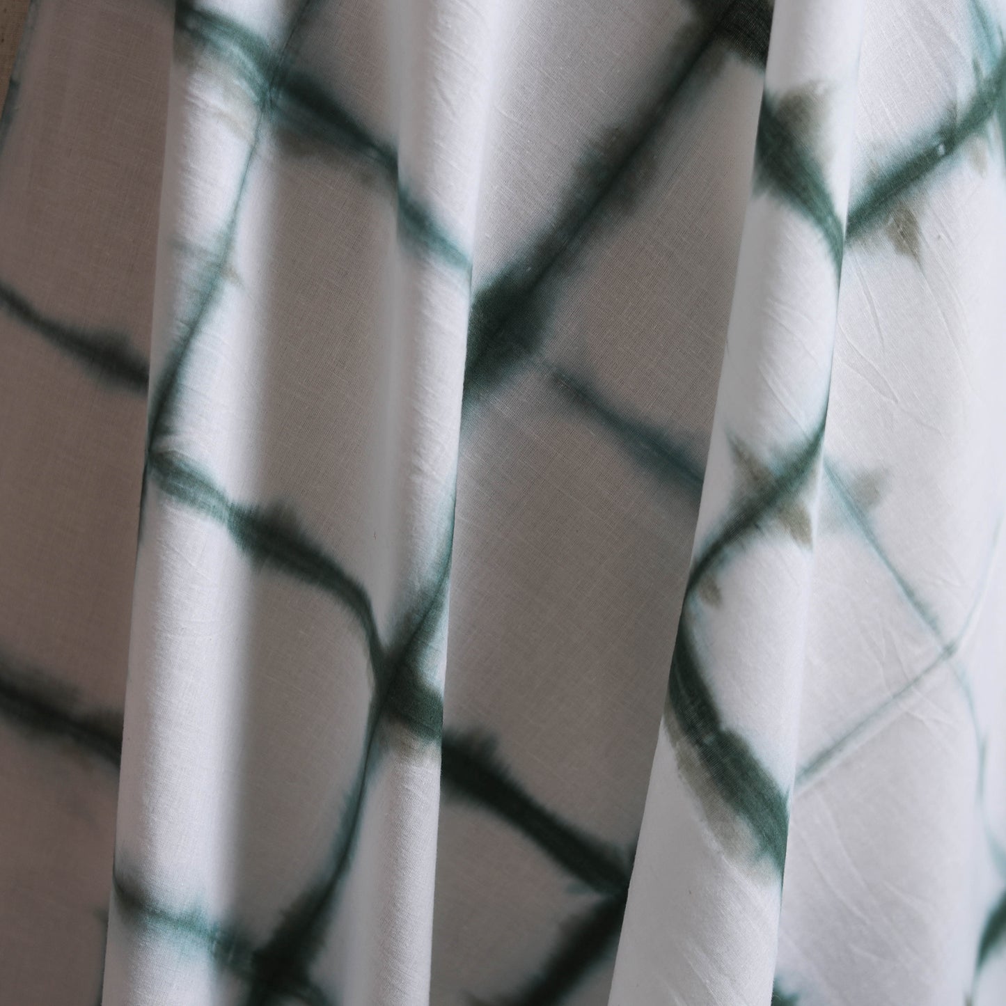 Shibori Tie-Dye Pure Mul Cotton Fabric 34