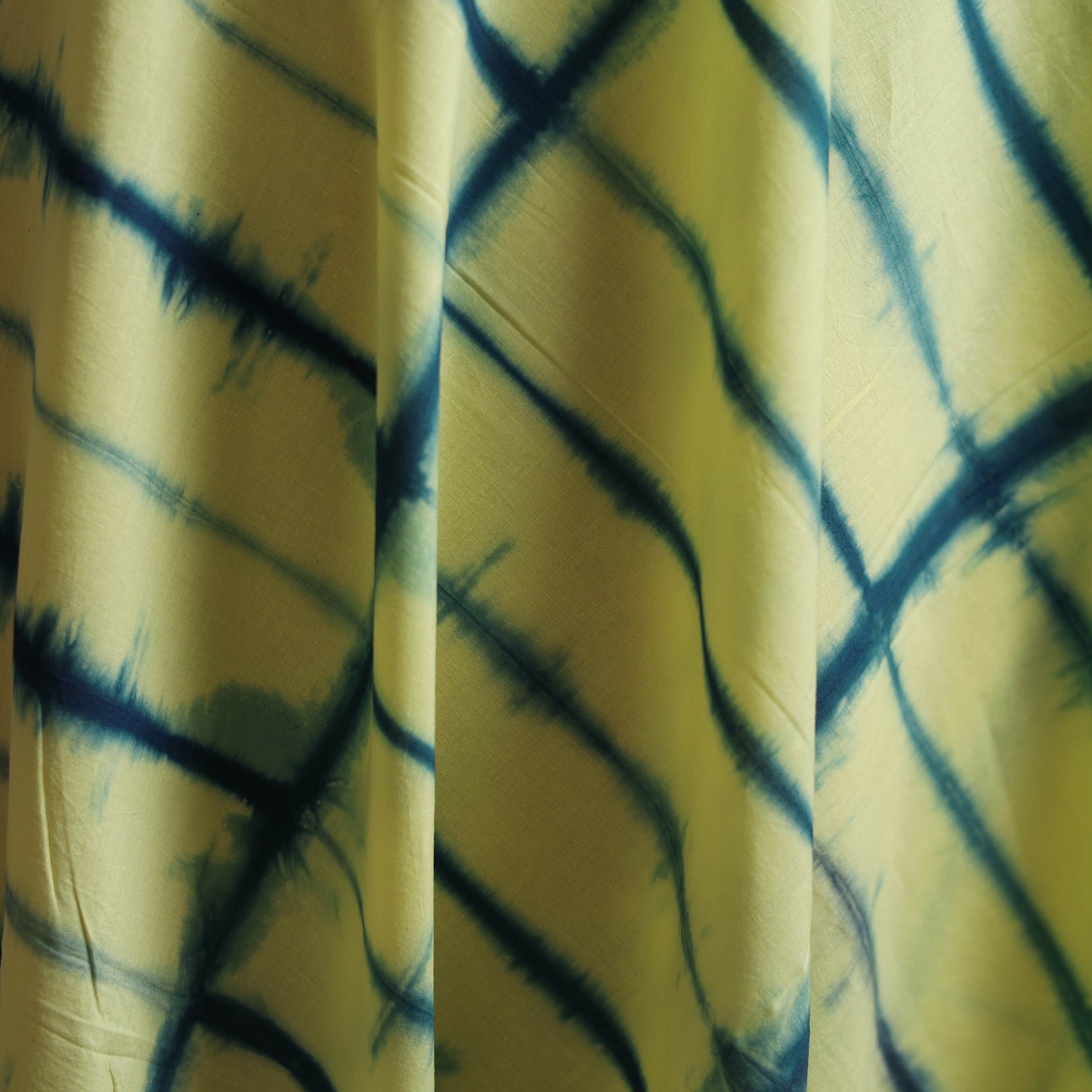 Shibori Tie-Dye Pure Mul Cotton Fabric 35