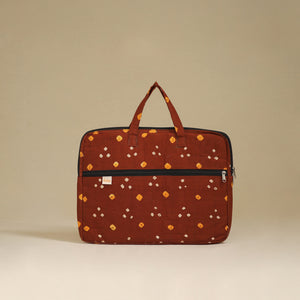 Handcrafted Quilted Laptop Bag 32