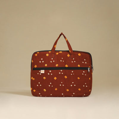 Handcrafted Quilted Laptop Bag 32