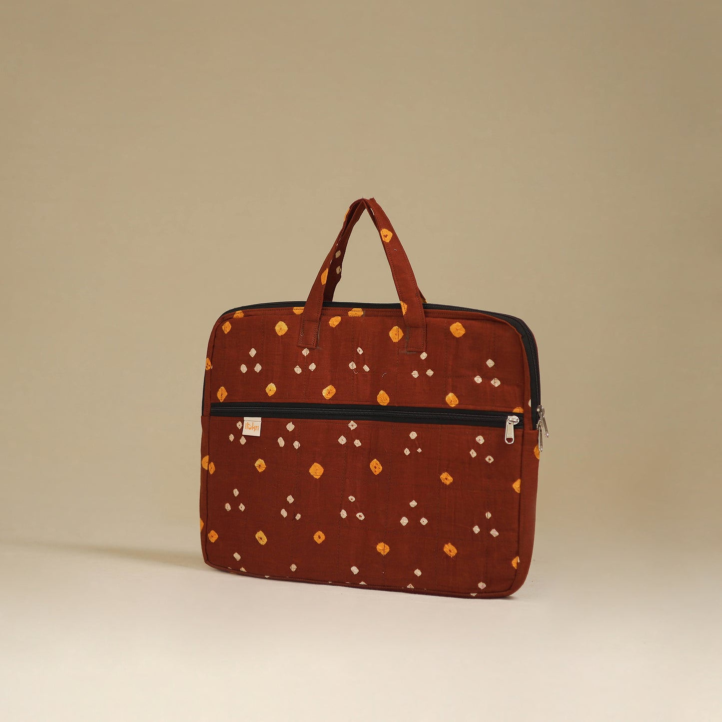 Handcrafted Quilted Laptop Bag 32
