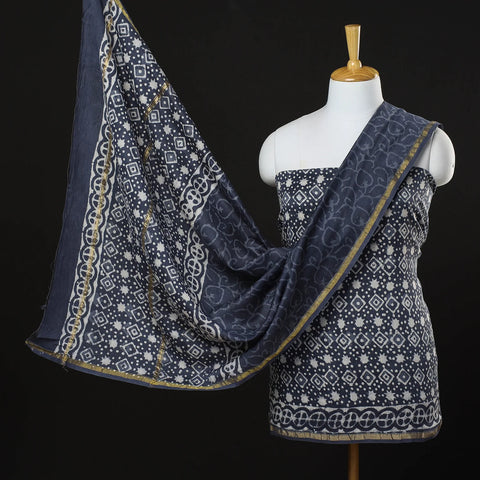 chanderi dress material