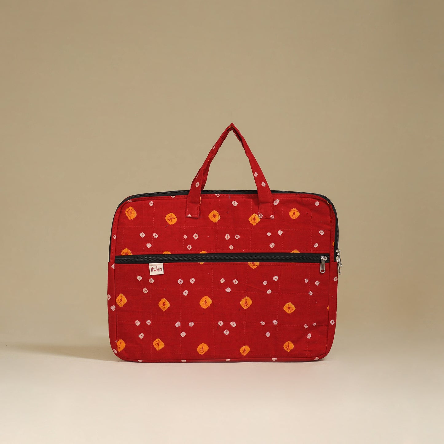 Handcrafted Quilted Laptop Bag 34