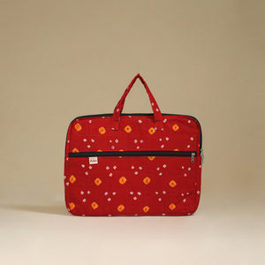 Handcrafted Quilted Laptop Bag 34