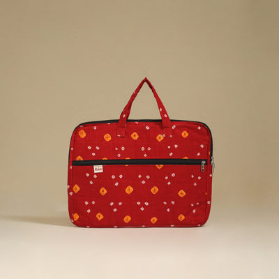 Handcrafted Quilted Laptop Bag 34