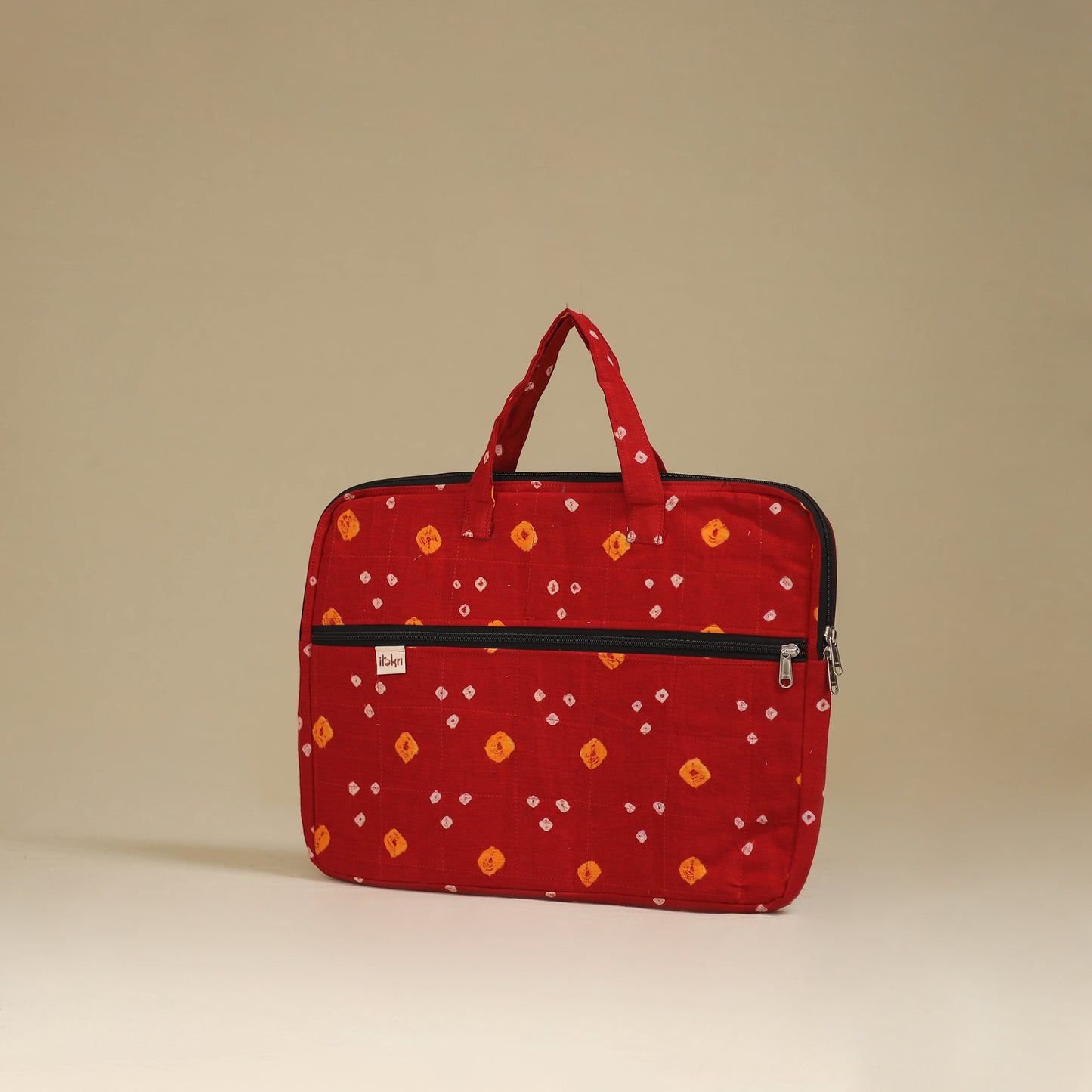 Handcrafted Quilted Laptop Bag 34