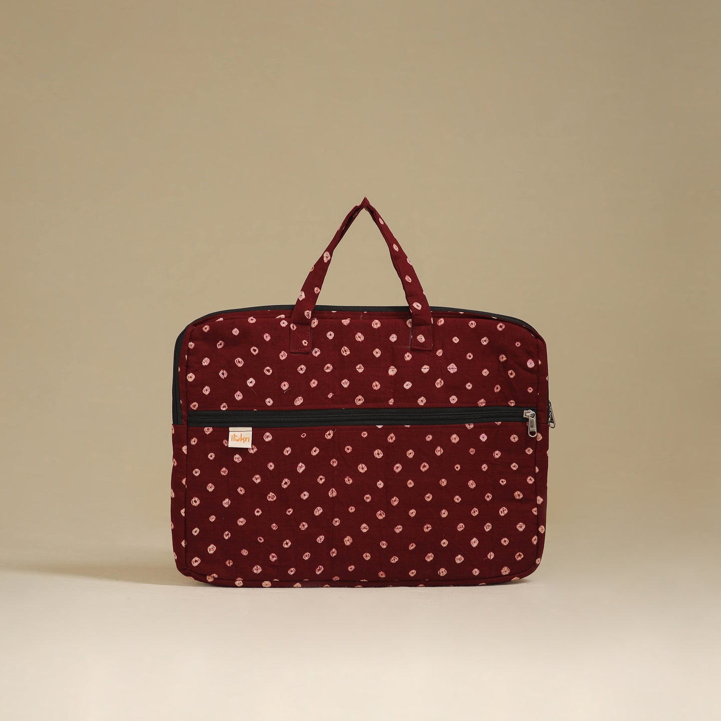 Handcrafted Quilted Laptop Bag 35
