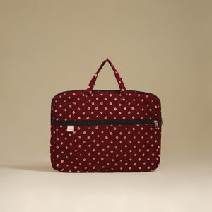 Handcrafted Quilted Laptop Bag 35