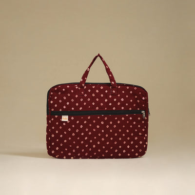 Handcrafted Quilted Laptop Bag 35
