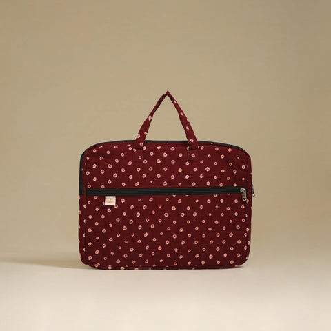 Handcrafted Quilted Laptop Bag 35