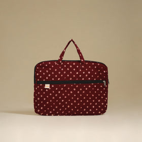 Handcrafted Quilted Laptop Bag 35