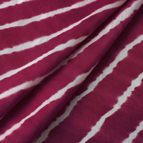 Buy Leheriya Tie-Dye Chanderi Silk Fabric 35 Online at iTokri.com