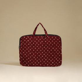 Handcrafted Quilted Laptop Bag 35