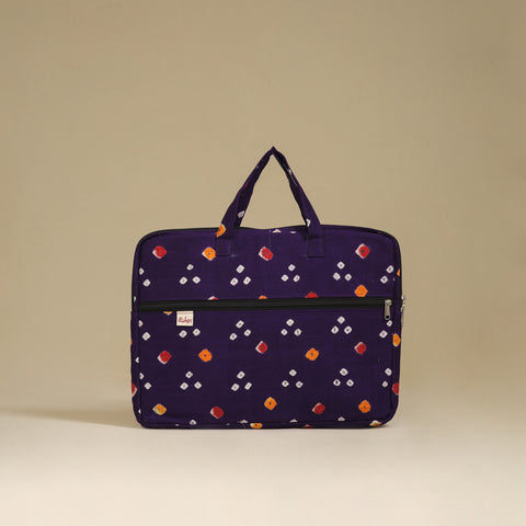 Handcrafted Quilted Laptop Bag 36