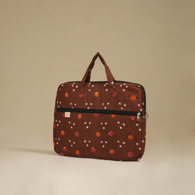 Handcrafted Quilted Laptop Bag 37