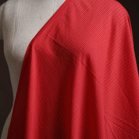 Red - Prewashed Running Stitch Cotton Plain Fabric 20