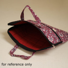 Handcrafted Quilted Laptop Bag 19